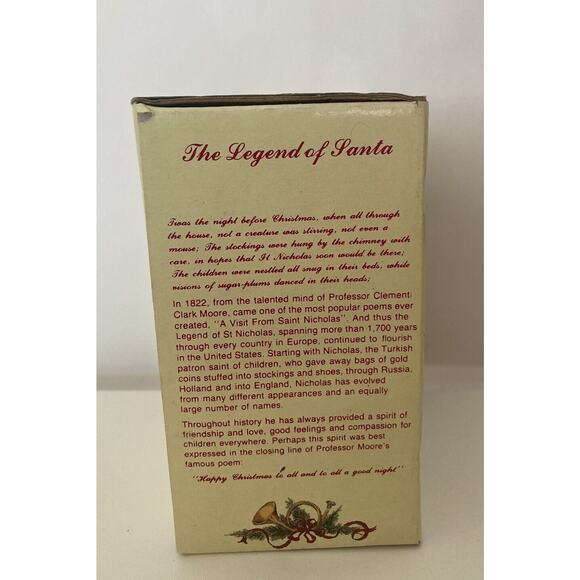 Welsh Father Christmas Wales 1998 Ornament International Santa Claus Collection - Picture 3 of 6